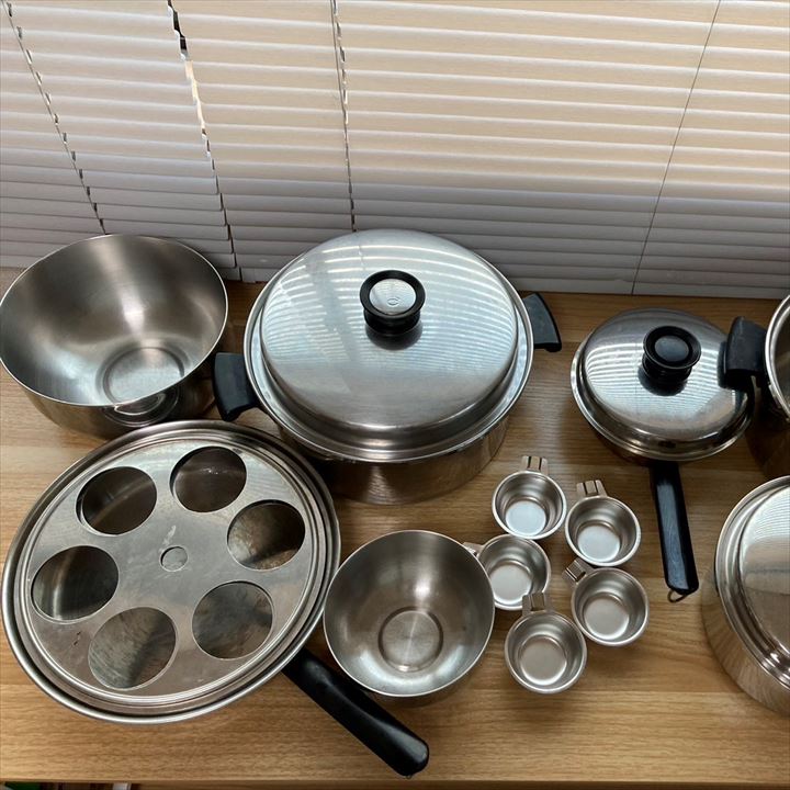 amway_アムウェイ_アムウェイクィーン_ボウル_鍋_蒸し器_買取