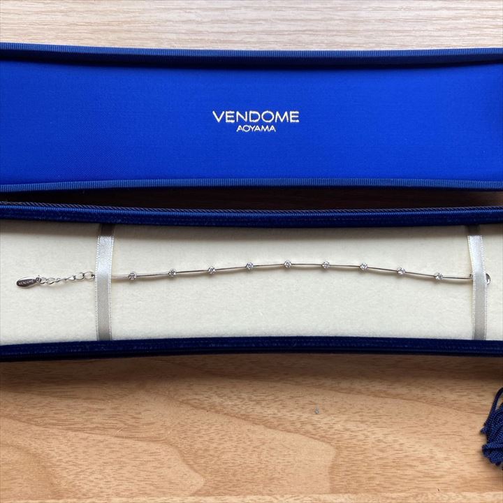 18金ホワイトゴールド_ブレスレット