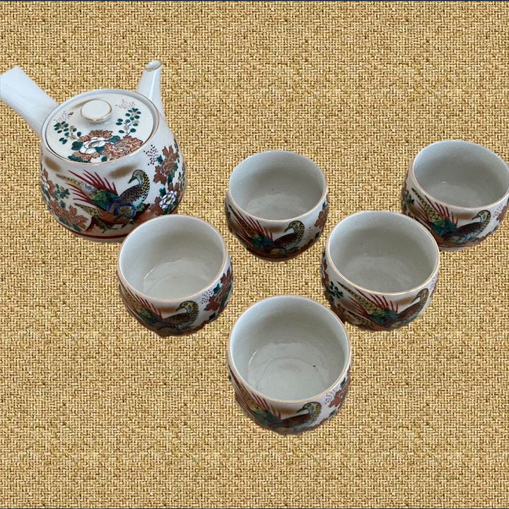 茶器_九谷焼_美術品_骨董品_急須_碗_買取