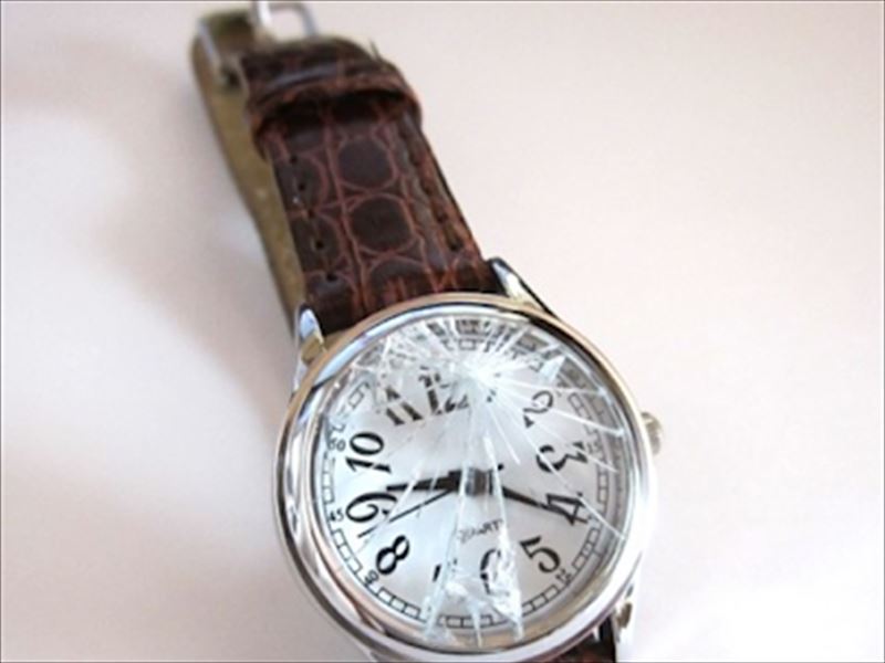 ブランド_時計_ガラスヒビ_風防割れ_自動巻_買取